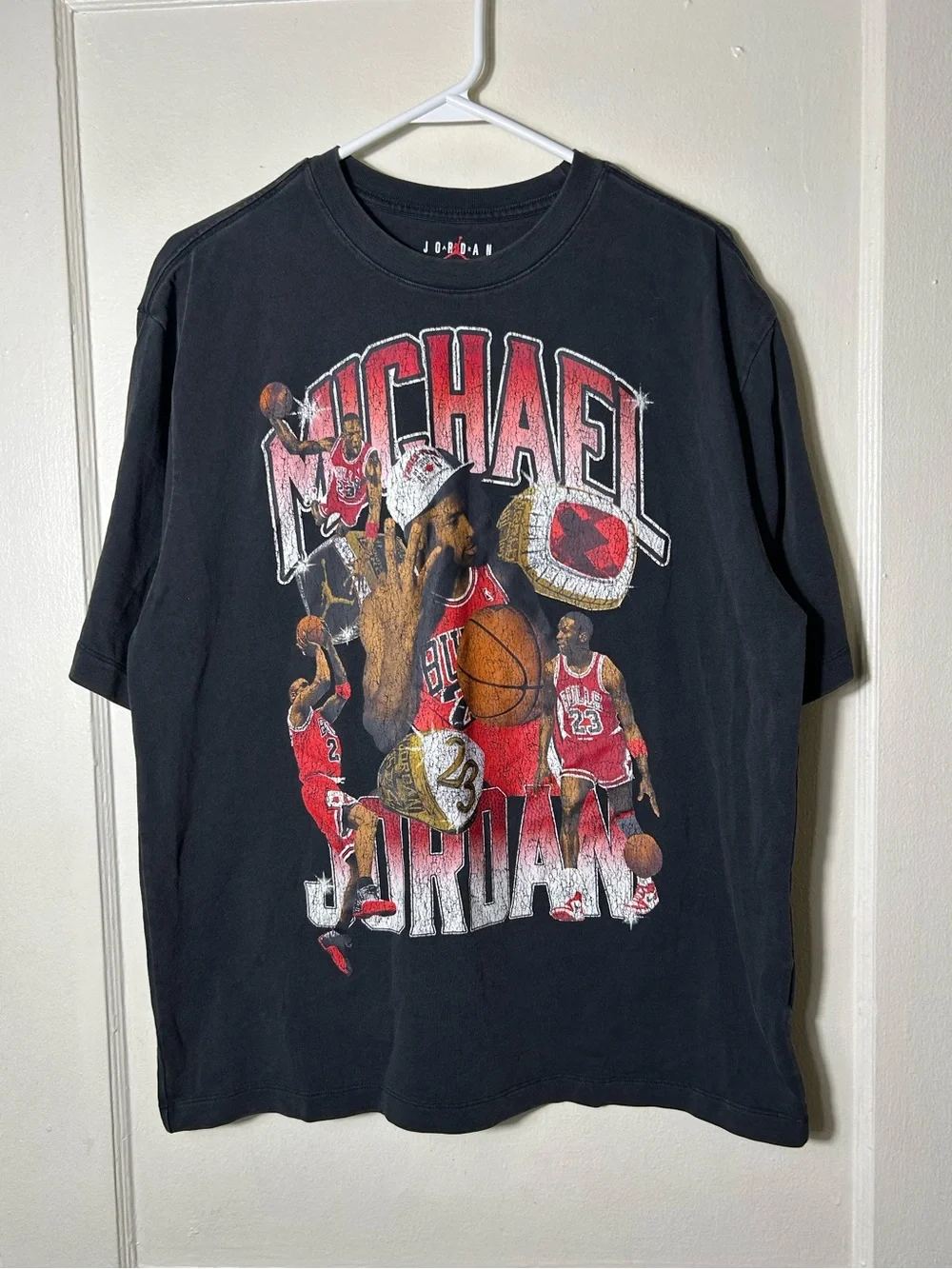 Air Jordan flight essentials michael jordan graphic tee men's S oversized